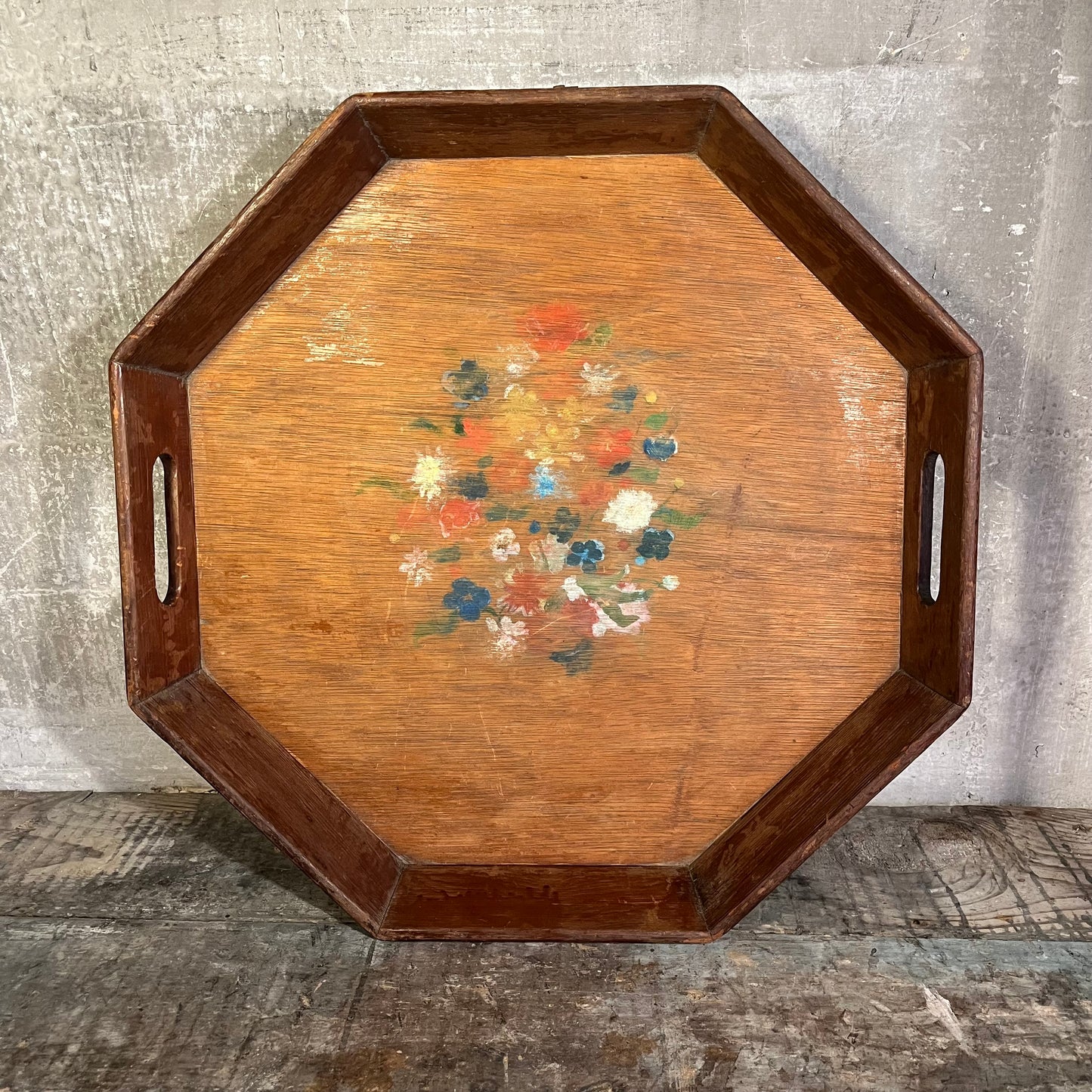 Wooden Octagonal Tray
