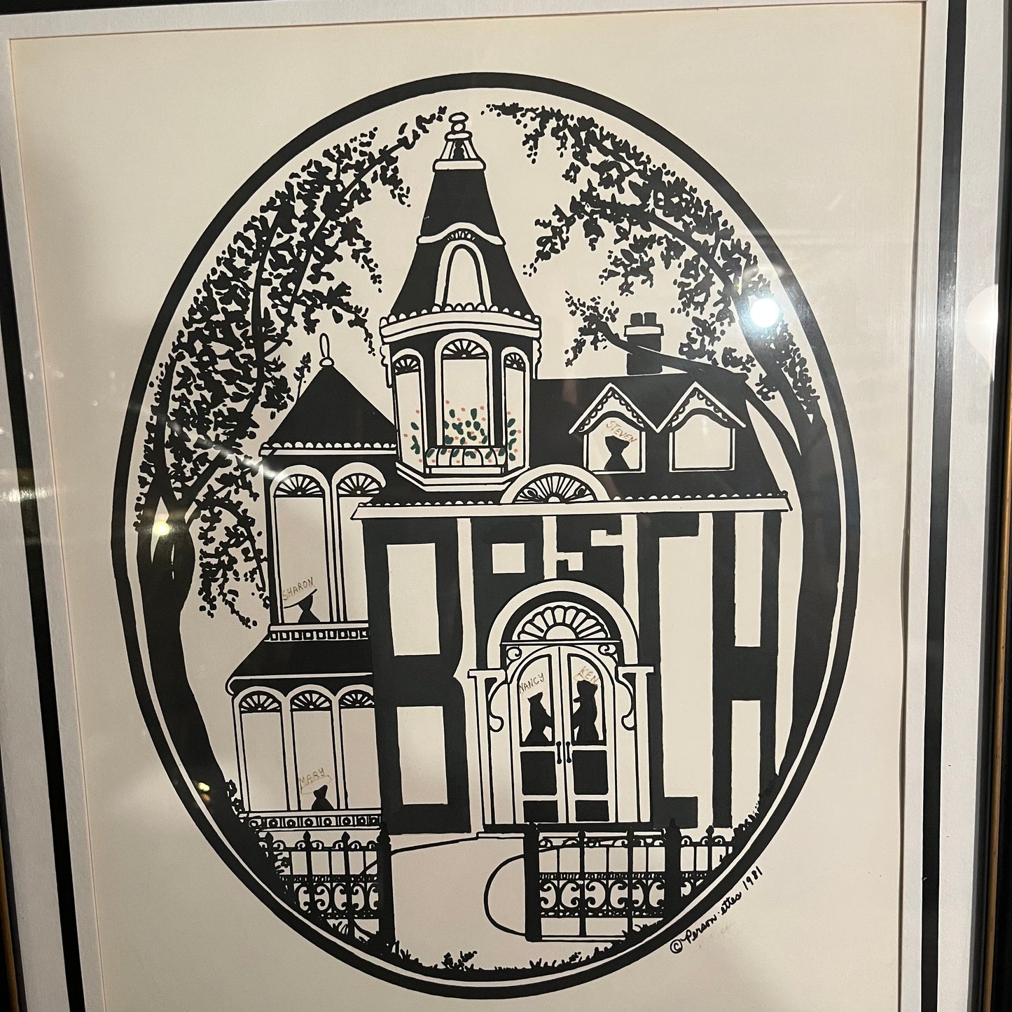 Framed Artwork Personettes