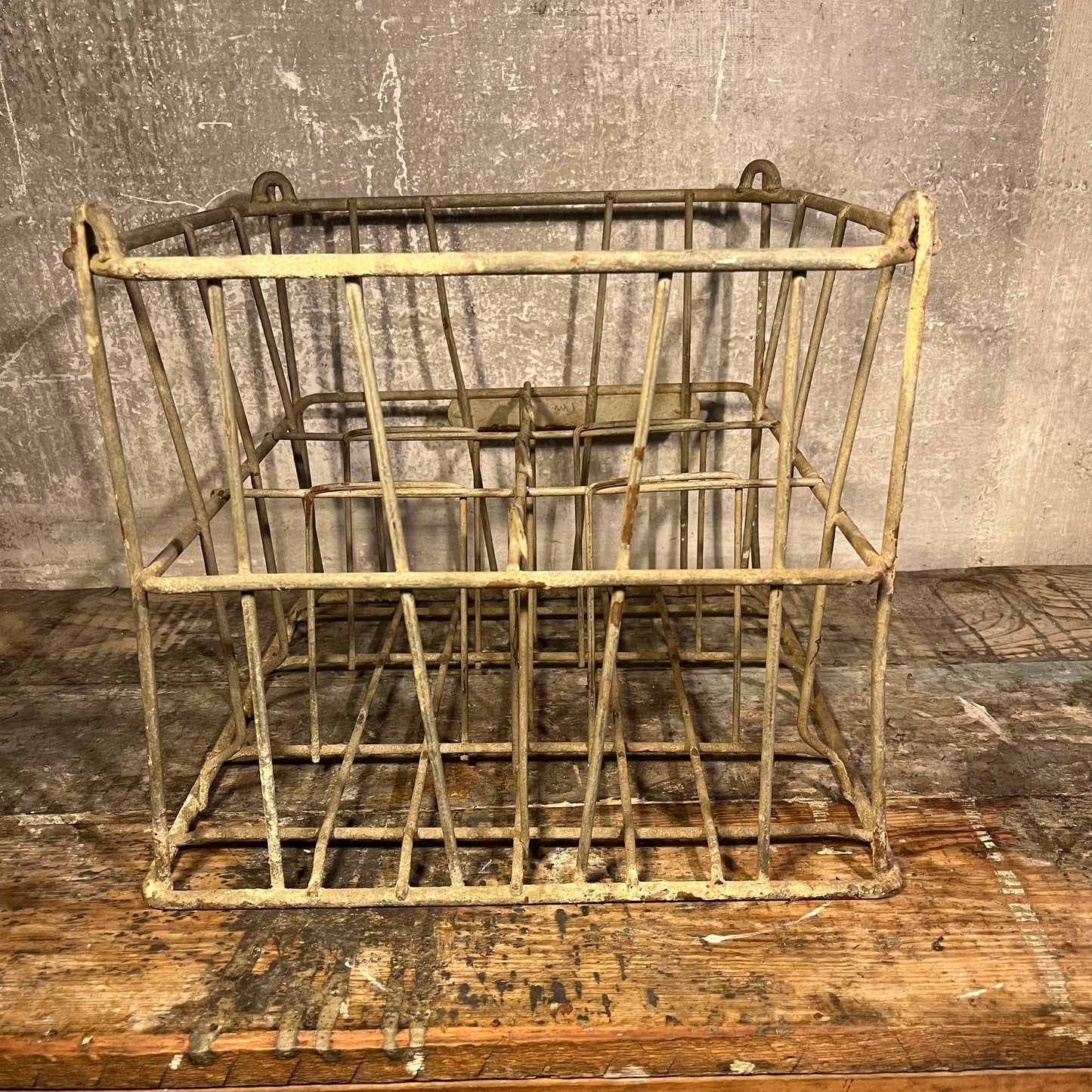 Vintage UDF (United Dairy Farmers) Milk Crate - Cincinnati, Ohio - August 1964