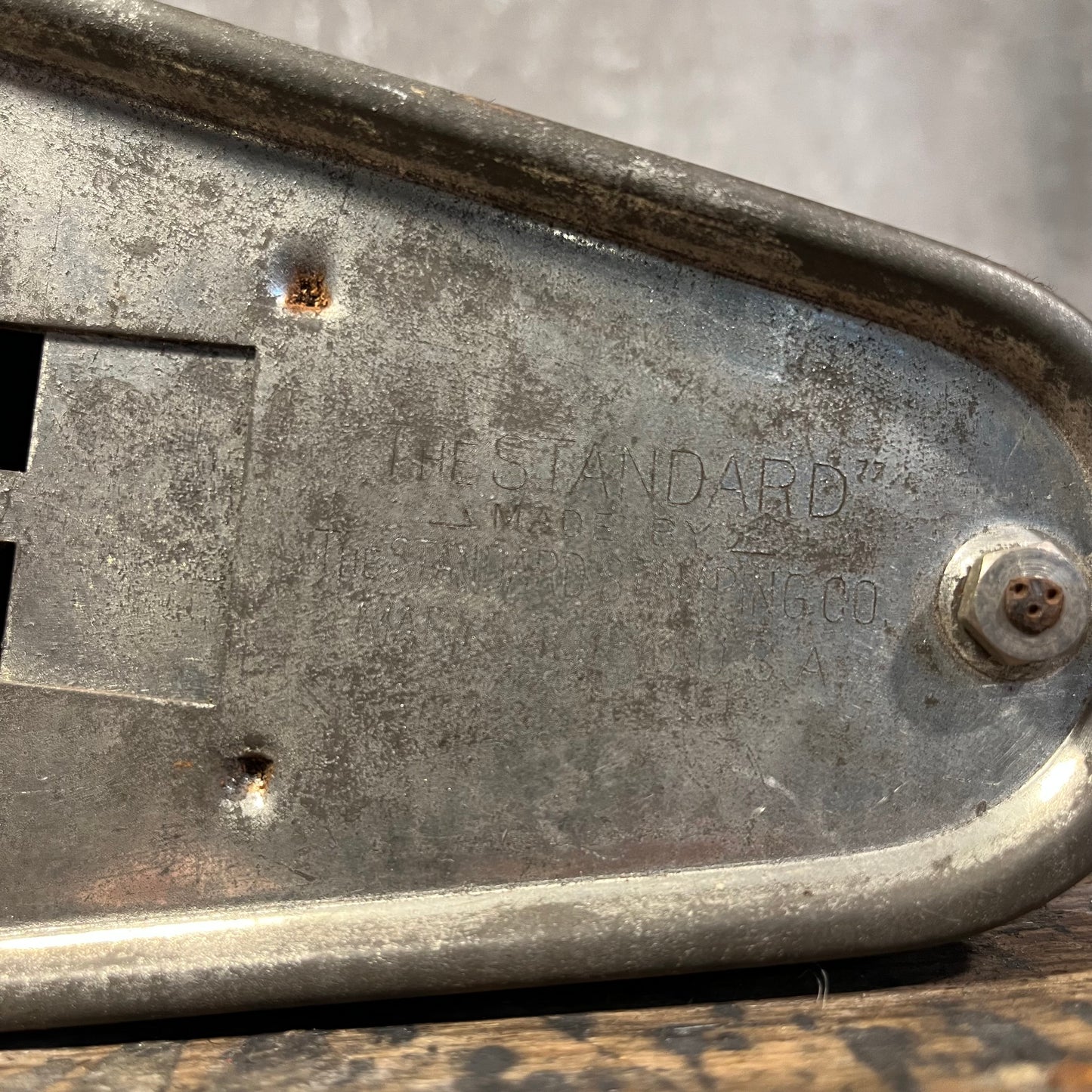 Standard Stamping Company Carriage/Horse & Buggy/Early Auto Foot Warmer