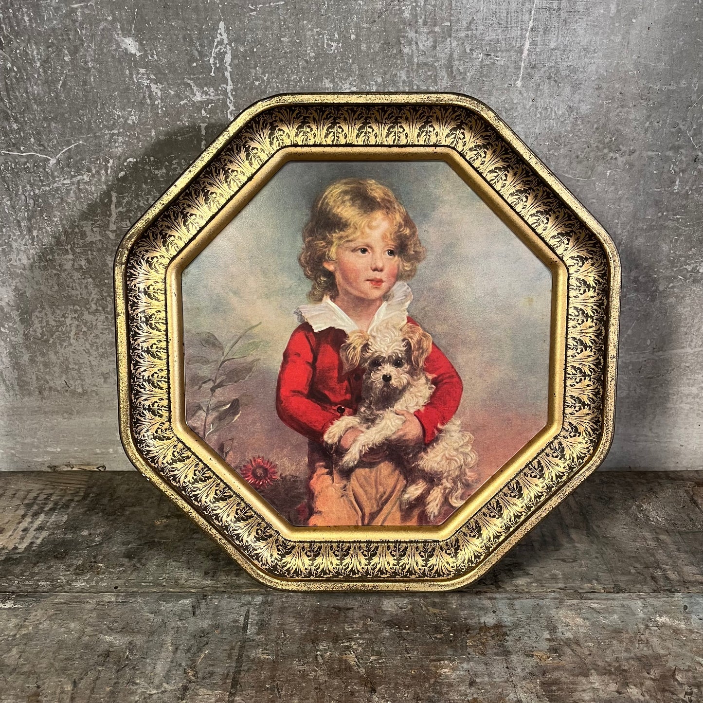 Vintage Sunshine Biscuit Tin