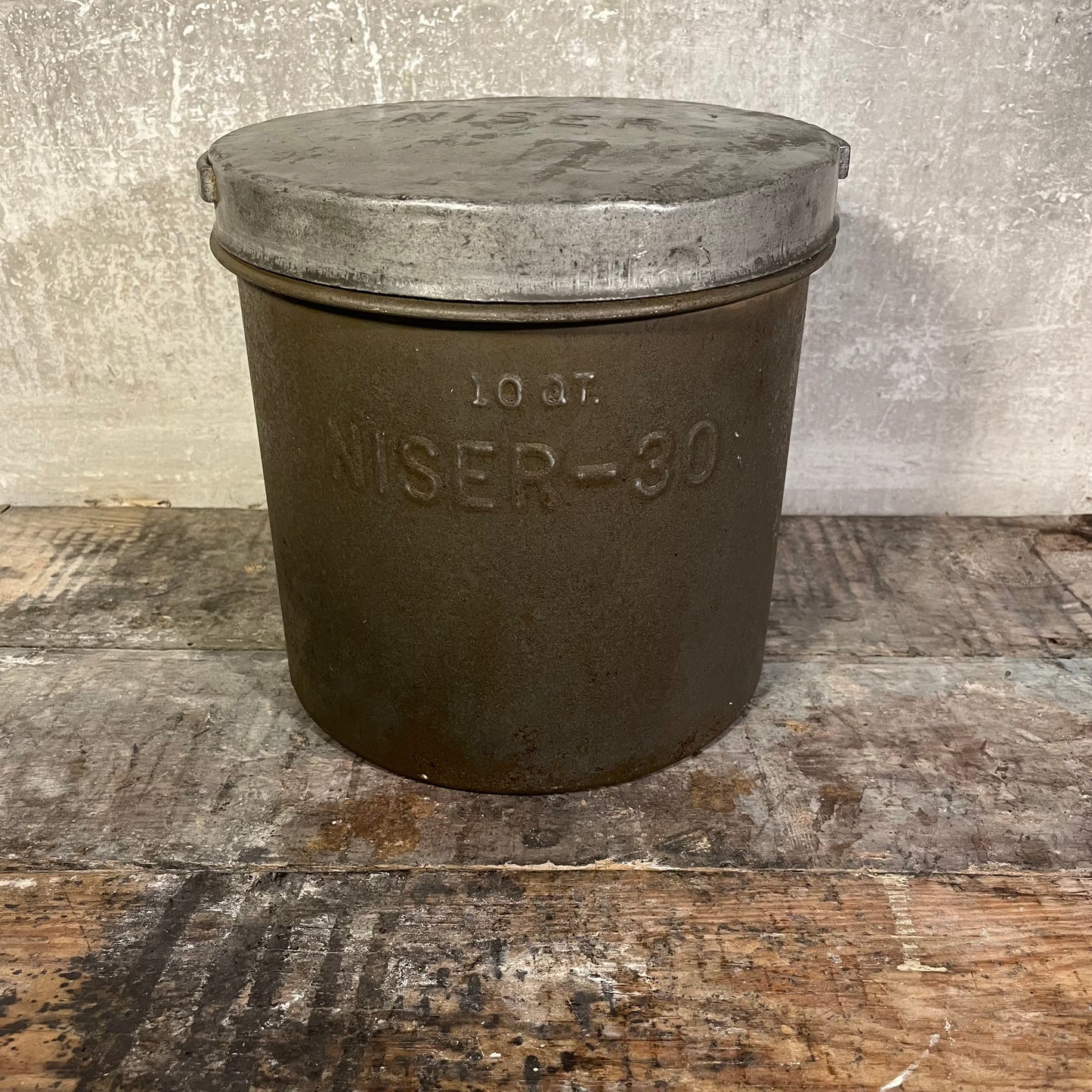 Niser Ice Cream Canister