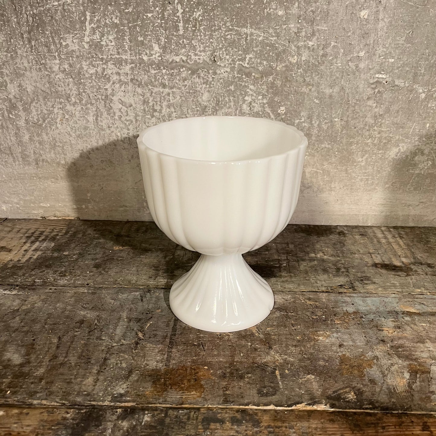 Milk Glass Candy Bowl