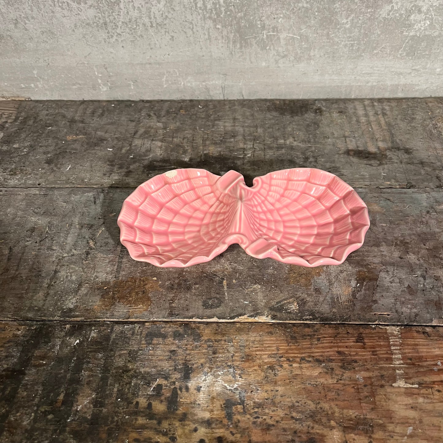 Pink Shell Double Soap Dish