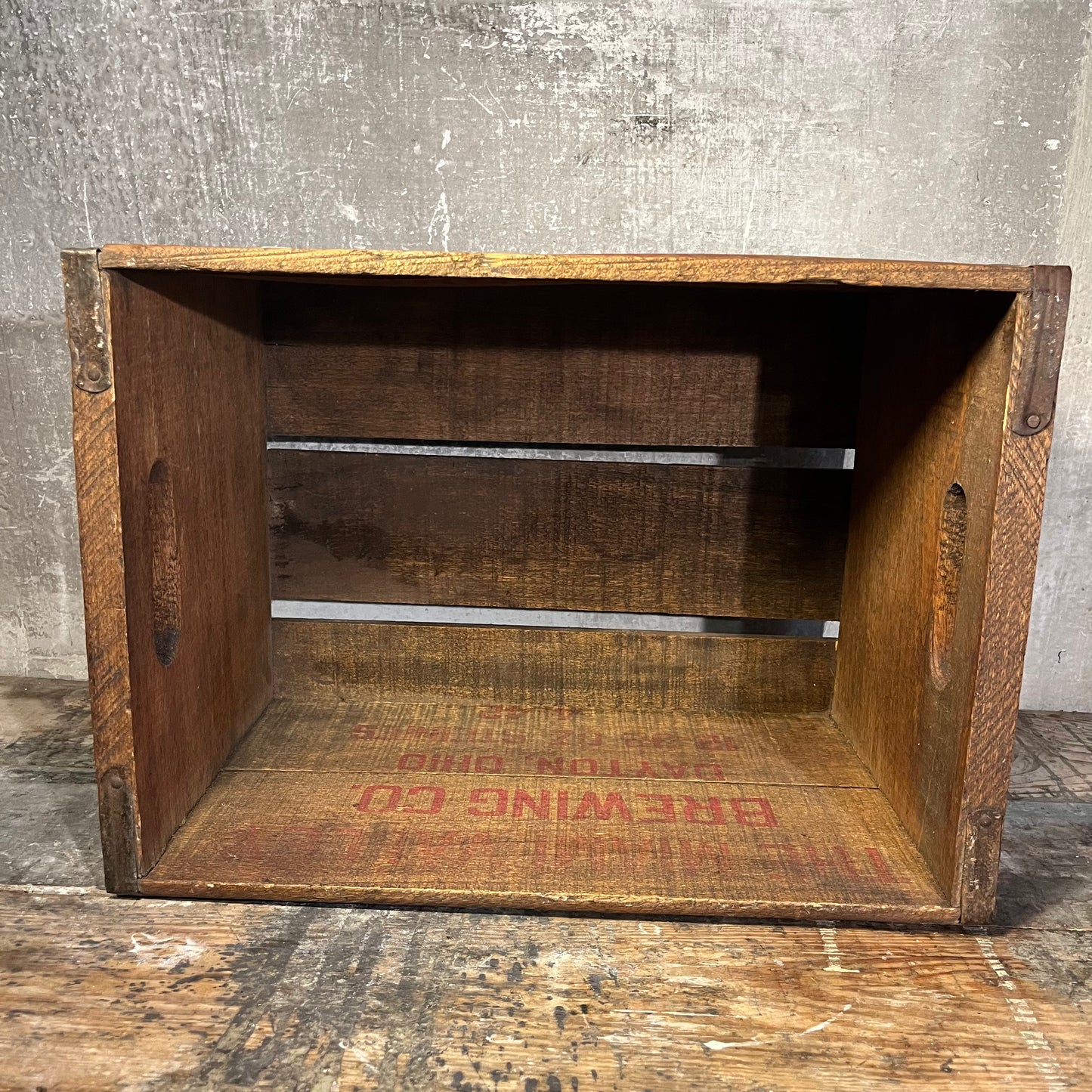 The Miami Valley Brewing Co. of Dayton, Ohio crate