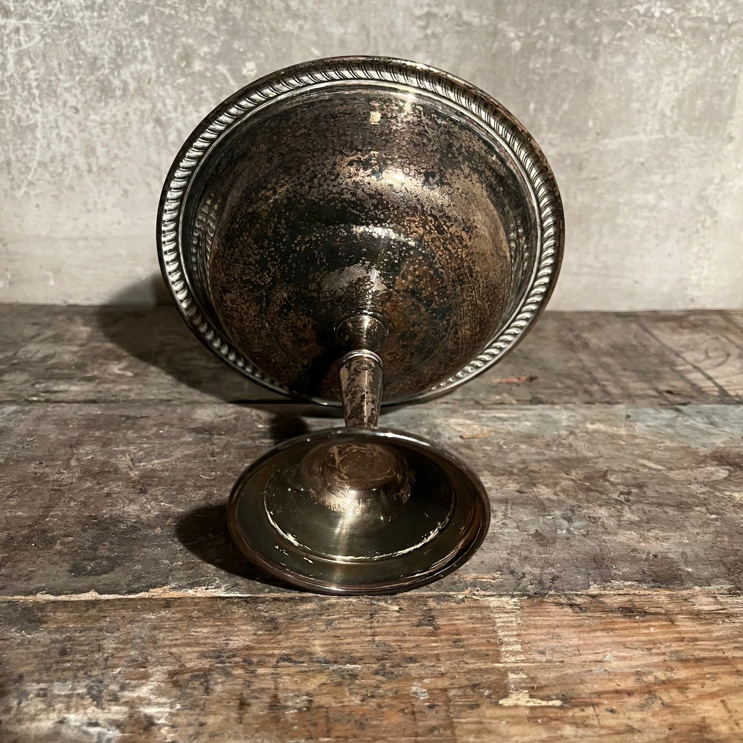 Vintage FB Rogers Silverplated Pedestal Candy Dish