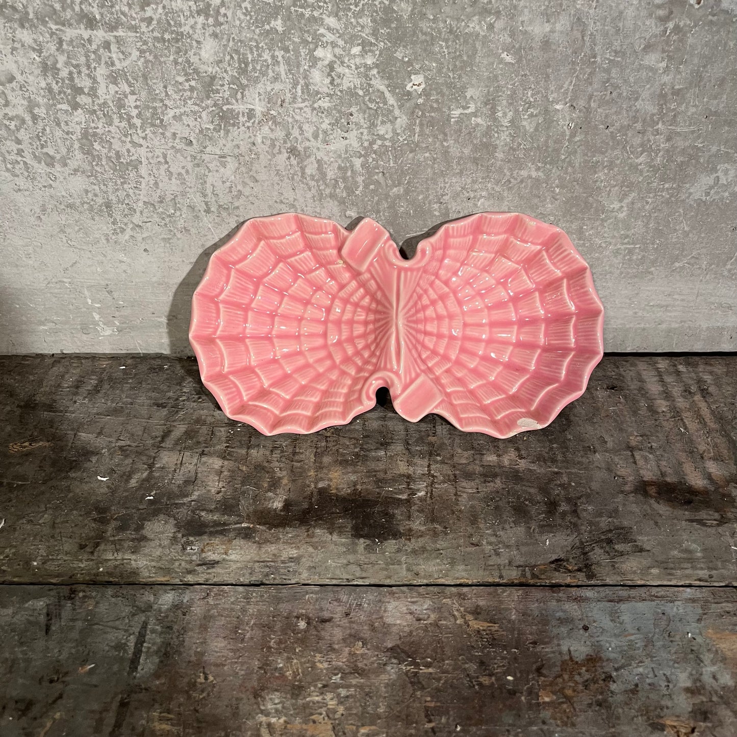 Pink Shell Double Soap Dish