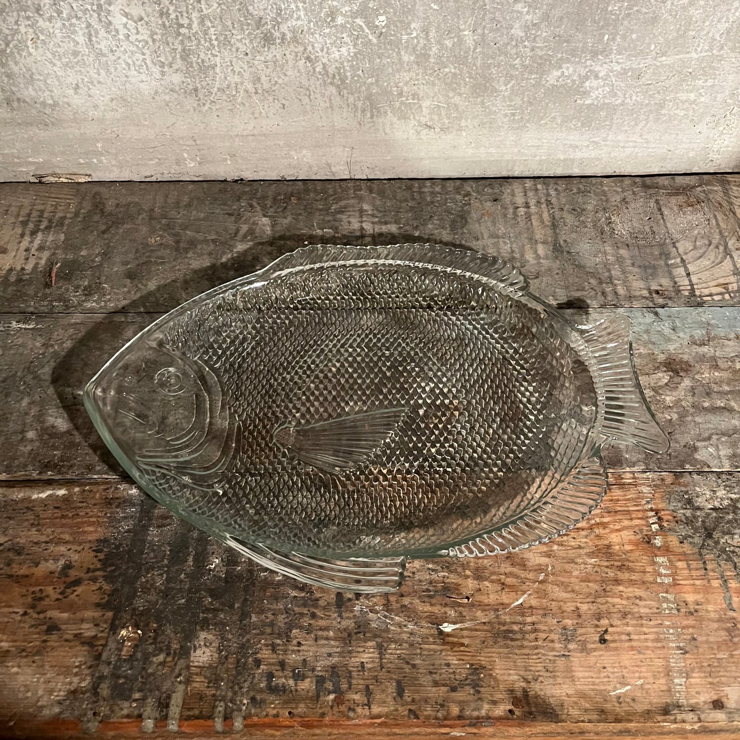 Glass Fish Platter