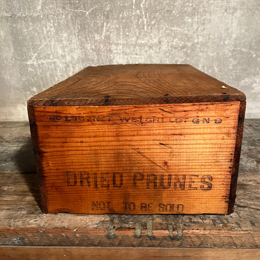 Vintage Prune Box