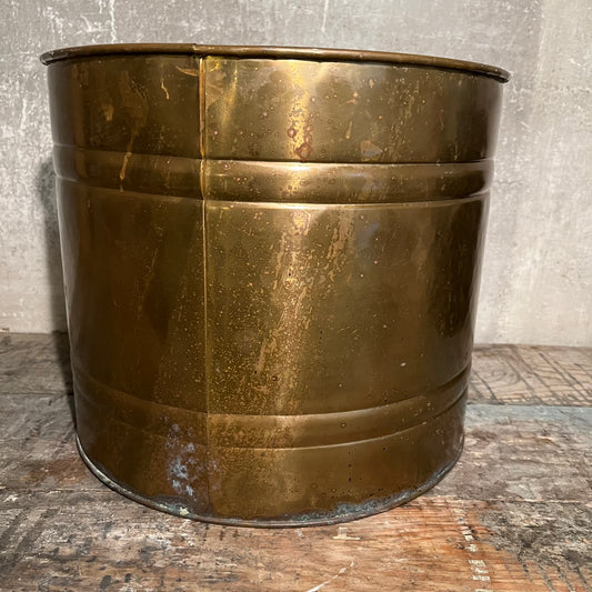 Large Brass Container