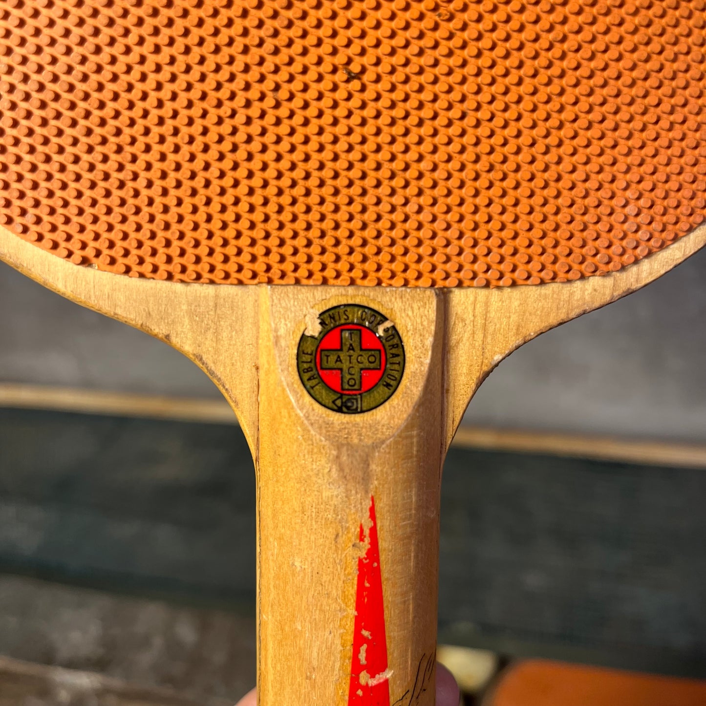 Vintage Table Tennis Net and Paddles
