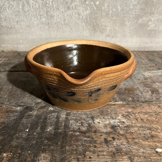 Cooksburg Pottery Bowl with Spout